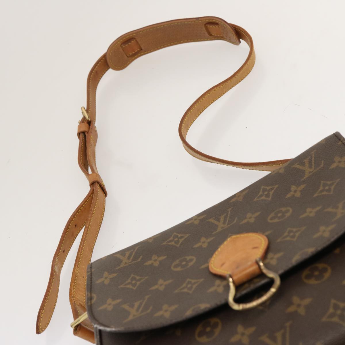 LOUIS VUITTON Monogram Saint Cloud GM Shoulder Bag M51242 LV 70512