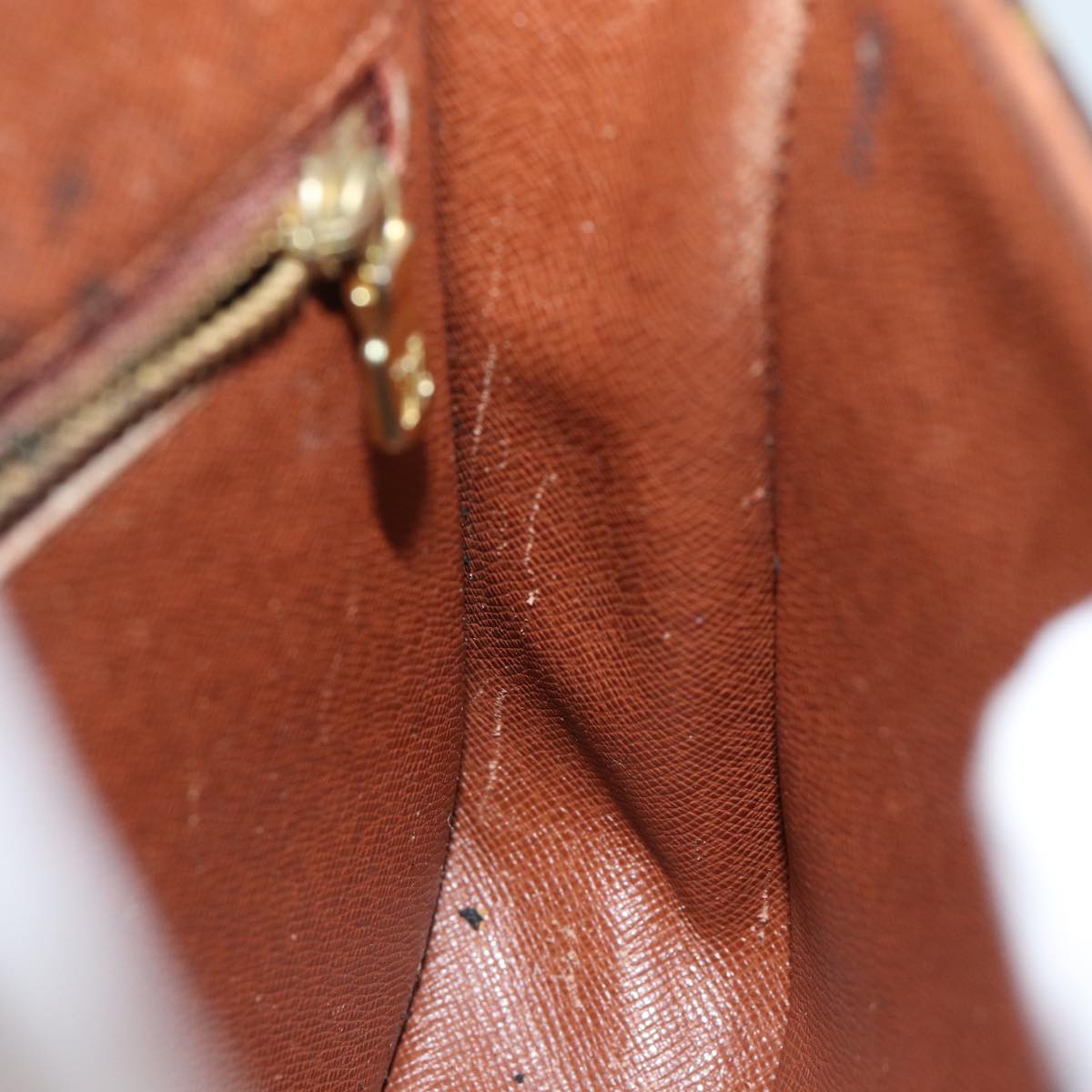LOUIS VUITTON Monogram Saint Cloud MM Shoulder Bag M51243 LV 70514