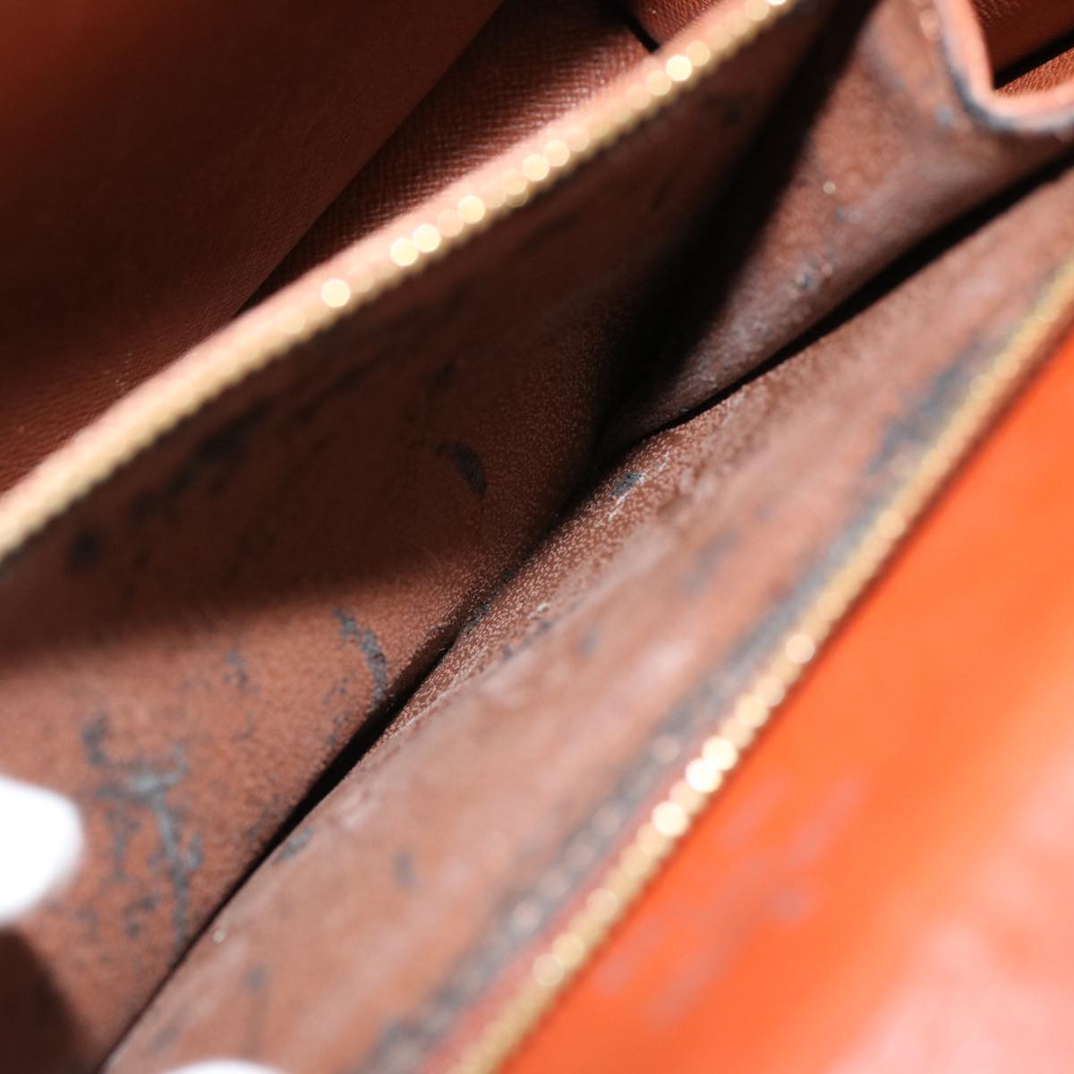 LOUIS VUITTON Epi Concorde Hand Bag Brown M52133 LV 70517