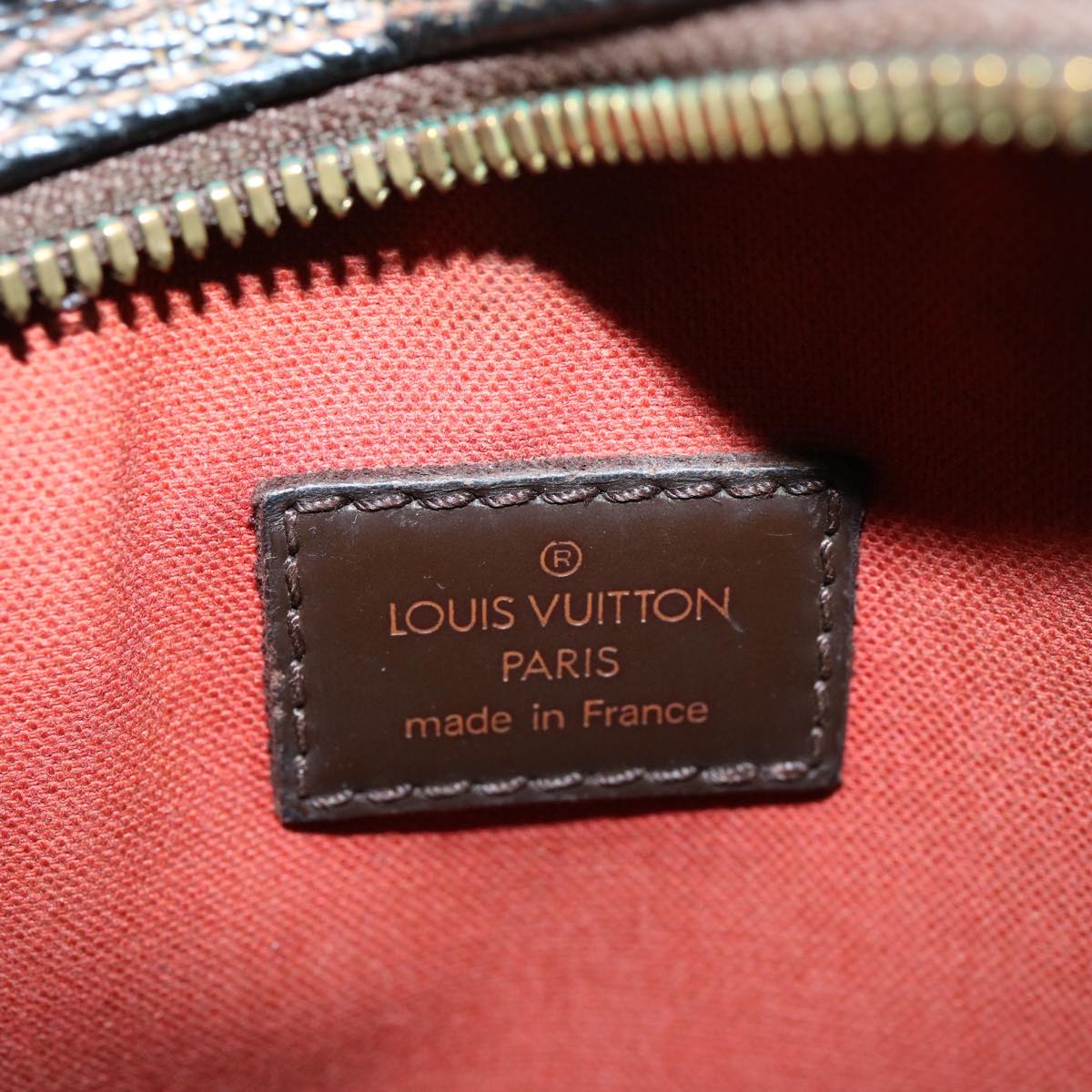 LOUIS VUITTON Damier Ebene Olaf PM Shoulder Bag N41442 LV 70521