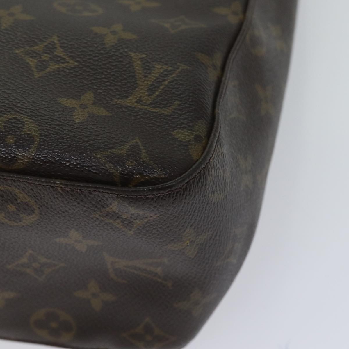LOUIS VUITTON Monogram Looping GM Shoulder Bag M51145 LV 70534