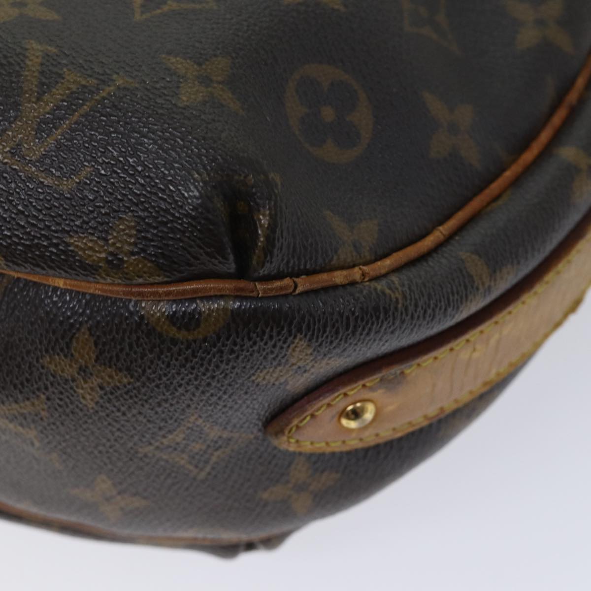LOUIS VUITTON Monogram Tolum PM Shoulder Bag M40076 LV 70537