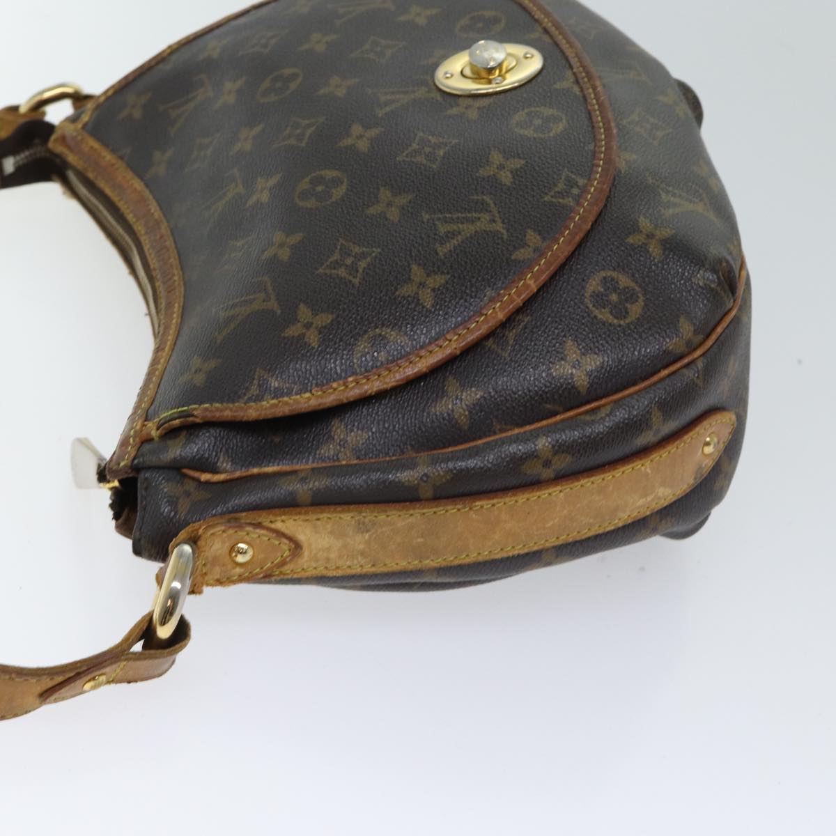 LOUIS VUITTON Monogram Tolum PM Shoulder Bag M40076 LV 70537