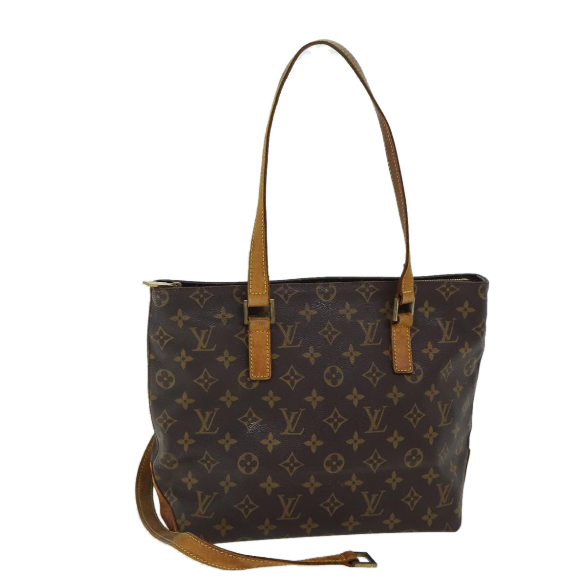 LOUIS VUITTON Monogram Cabas Piano Tote Bag M51148 LV 70539