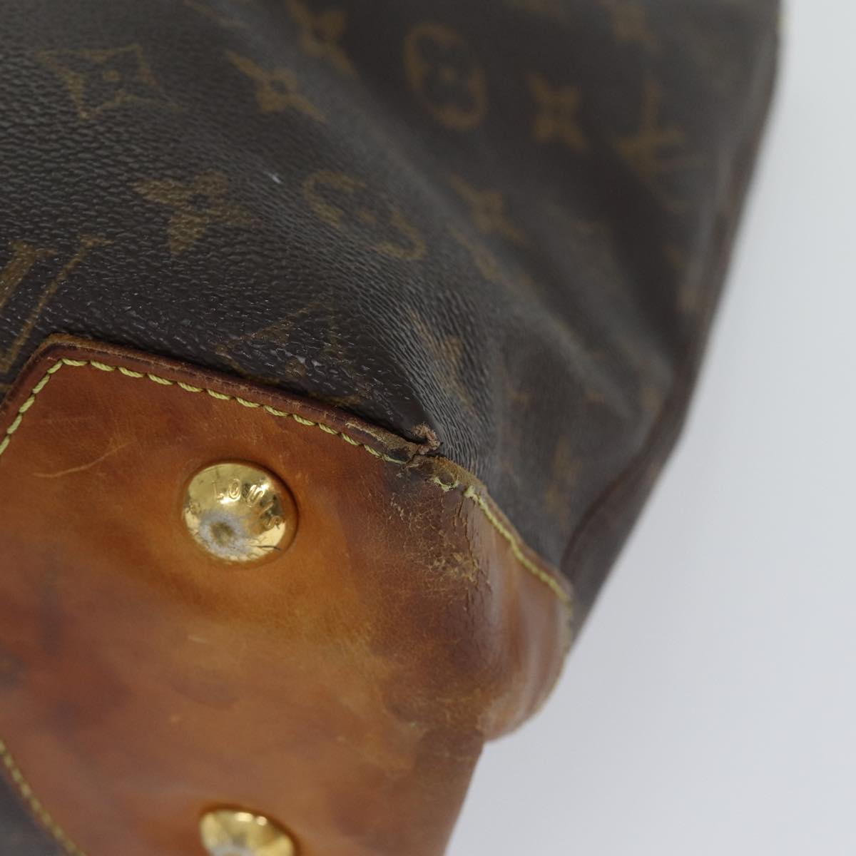 LOUIS VUITTON Monogram Wilshire MM Hand Bag M45644 LV 70540