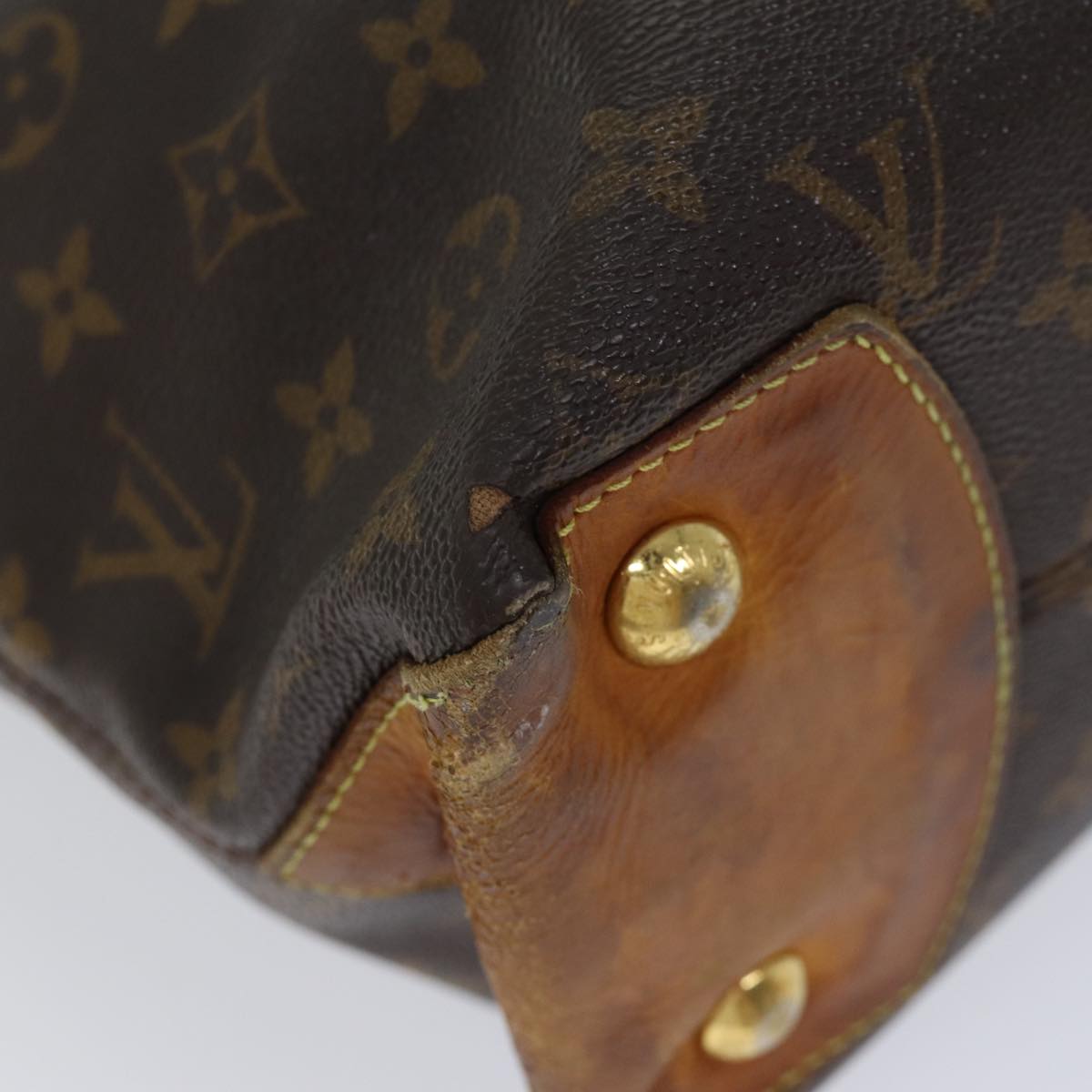 LOUIS VUITTON Monogram Wilshire MM Hand Bag M45644 LV 70540
