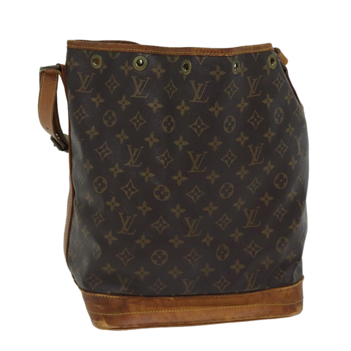 LOUIS VUITTON Monogram Noe Shoulder Bag M42224 LV 70546