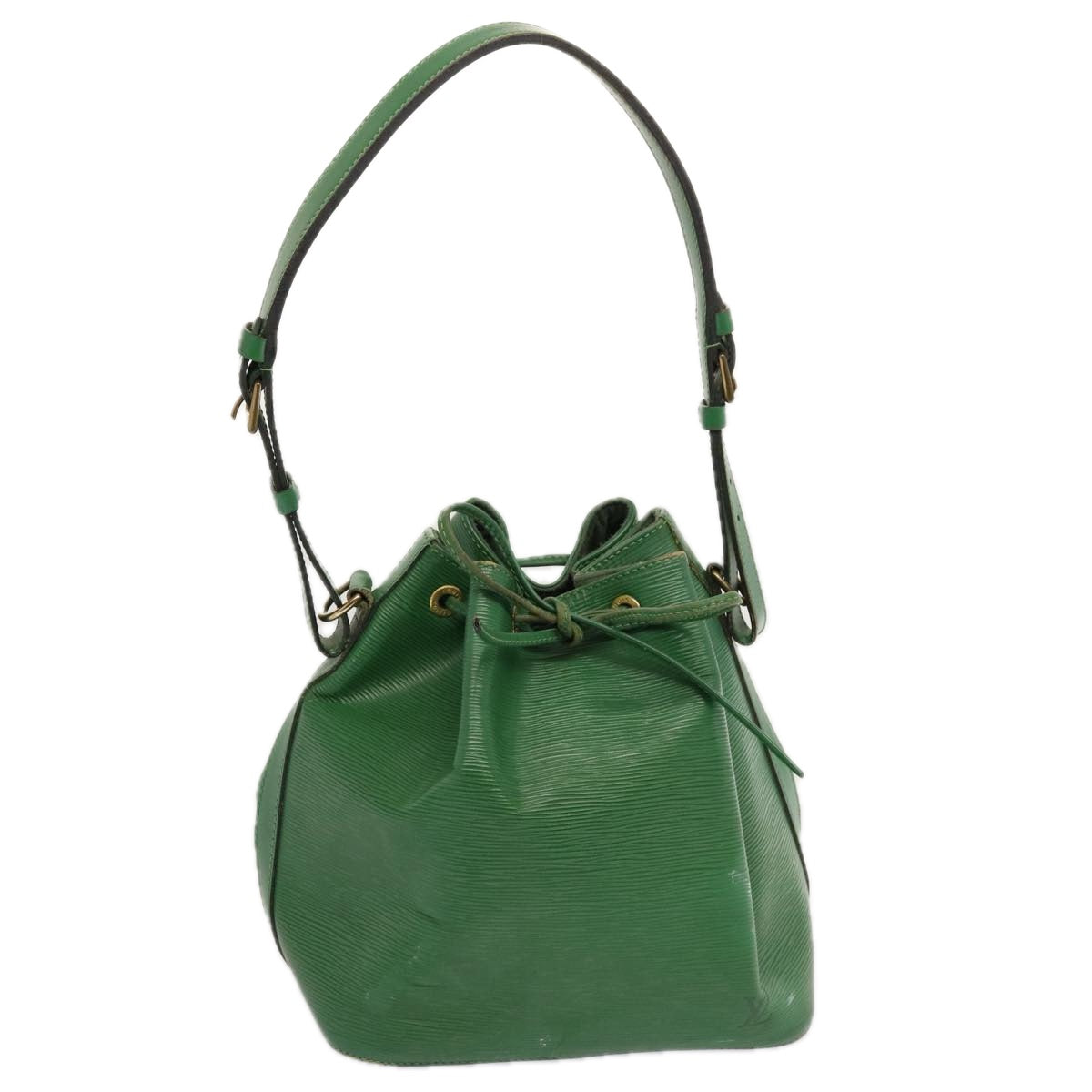 LOUIS VUITTON Epi Petit Noe Shoulder Bag Green M44104 LV 70549
