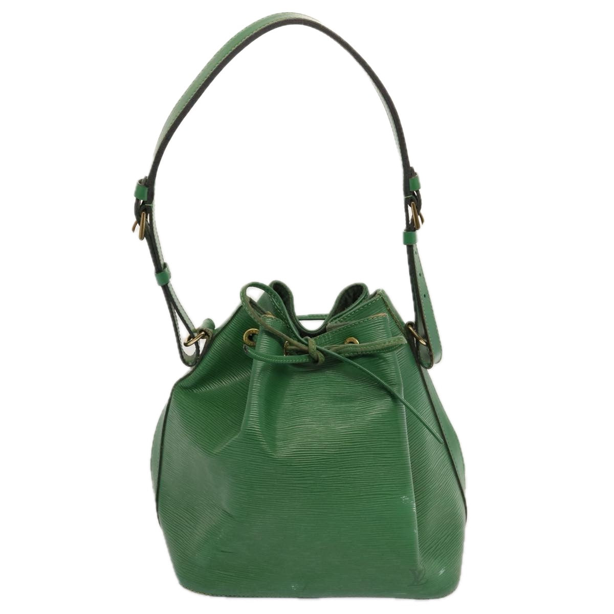 LOUIS VUITTON Epi Petit Noe Shoulder Bag Green M44104 LV 70549