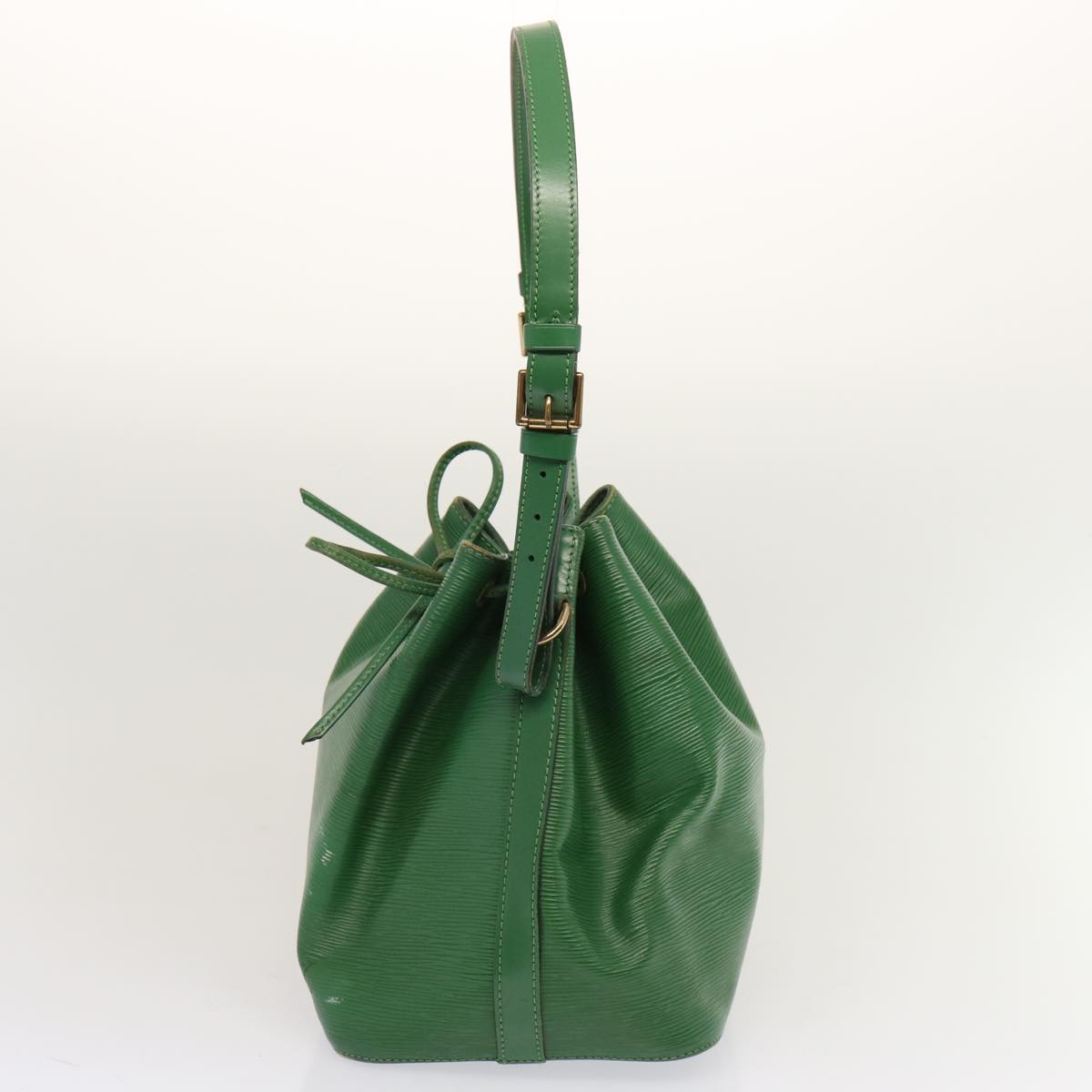 LOUIS VUITTON Epi Petit Noe Shoulder Bag Green M44104 LV 70549