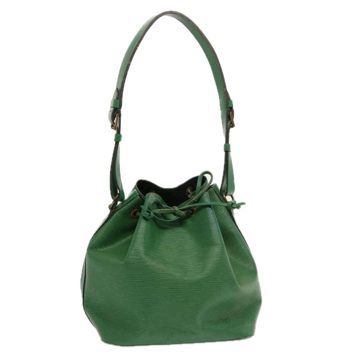 LOUIS VUITTON Epi Petit Noe Shoulder Bag Green M44104 LV 70550