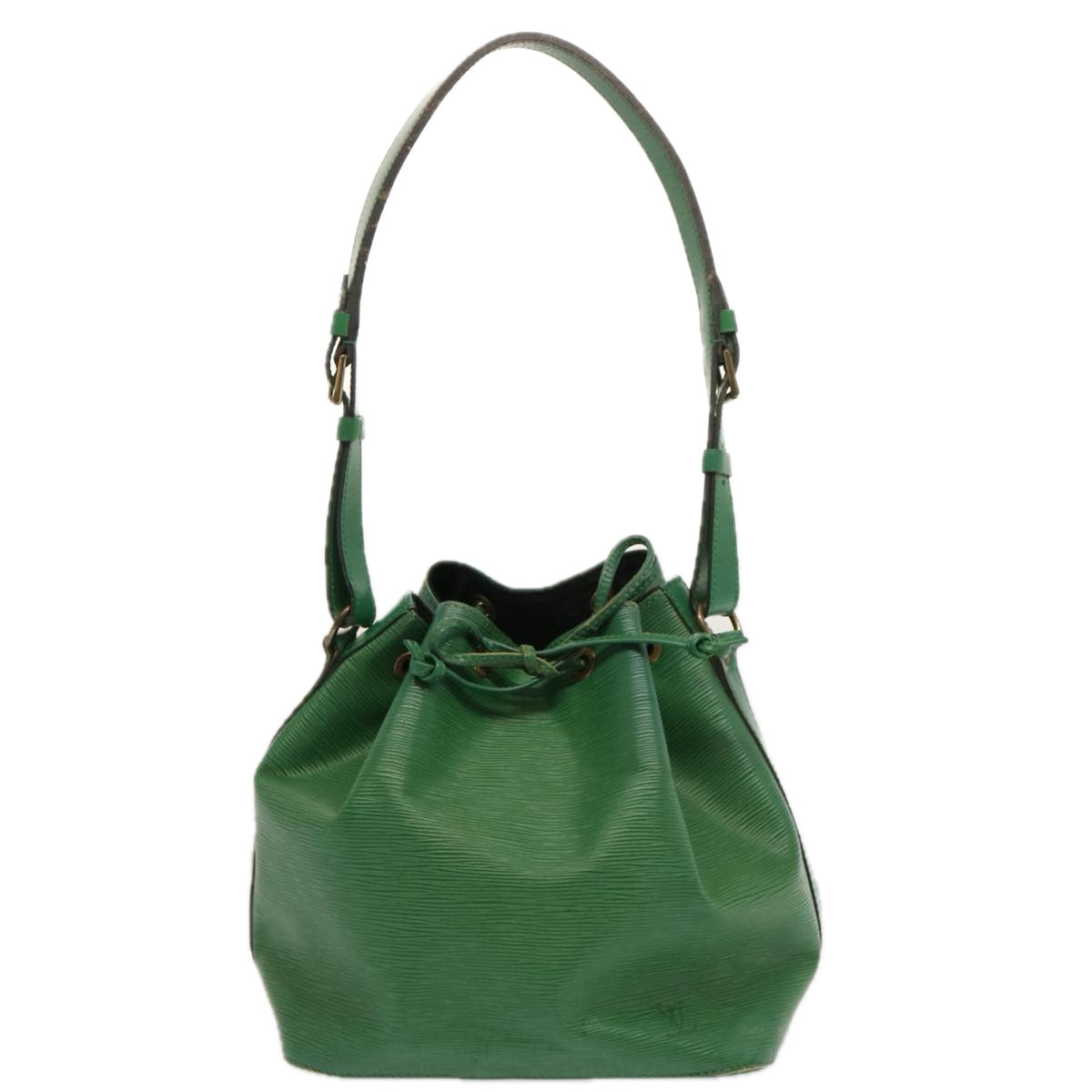 LOUIS VUITTON Epi Petit Noe Shoulder Bag Green M44104 LV 70550