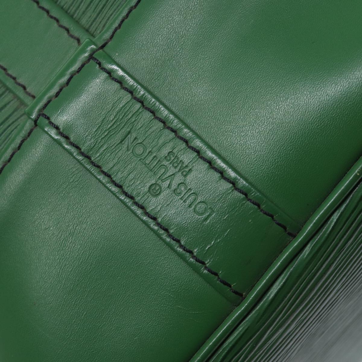 LOUIS VUITTON Epi Randonnee GM Shoulder Bag Green M43084 LV 70554