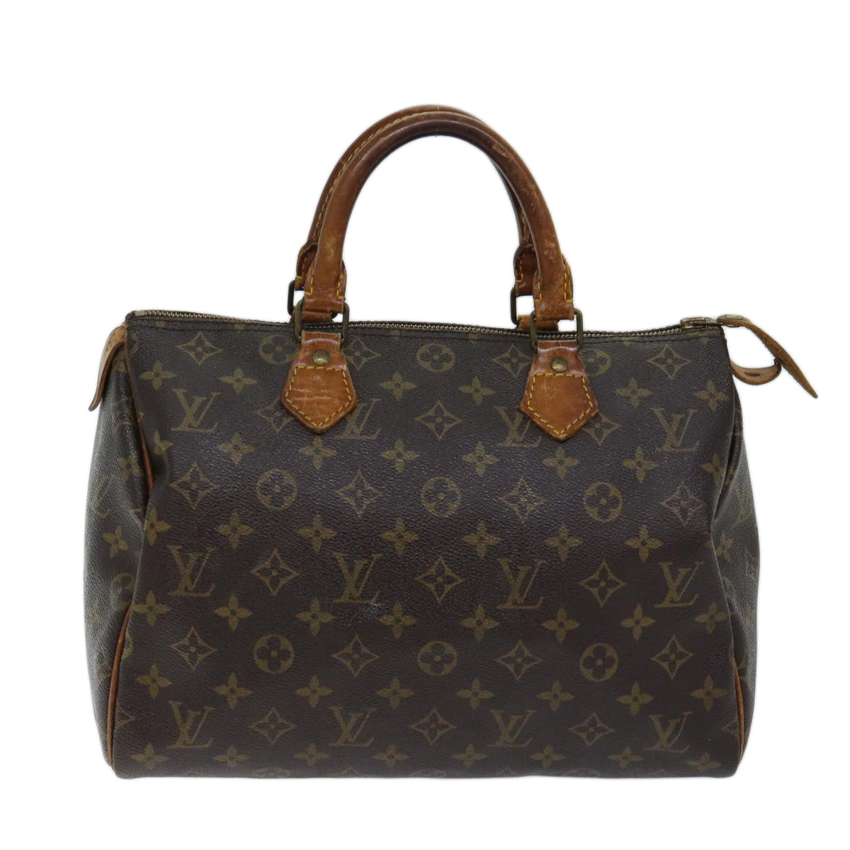 LOUIS VUITTON Monogram Speedy 30 Hand Bag M41526 LV 70556