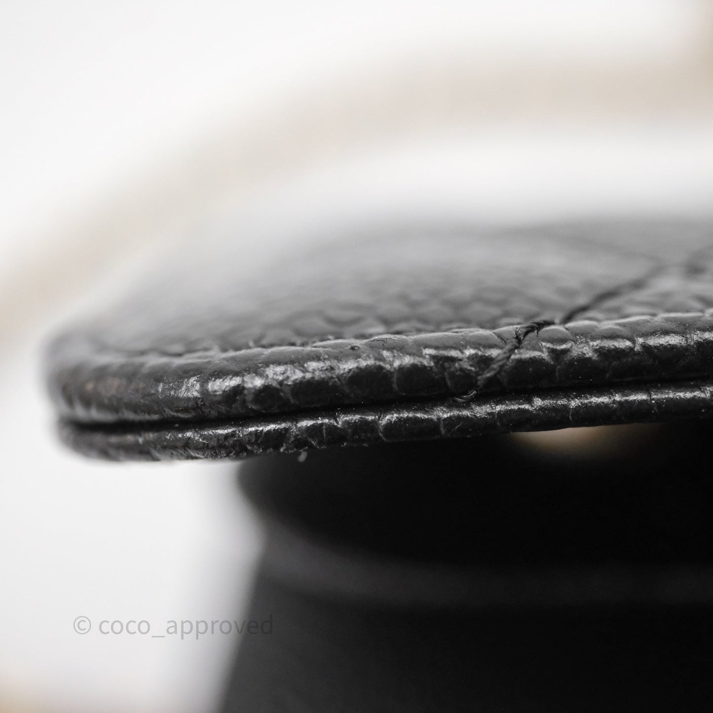 Chanel Classic Medium Flap Quilted Black Caviar Gold Hardware