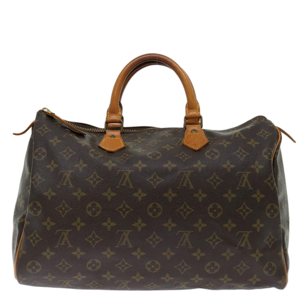 LOUIS VUITTON Monogram Speedy 35 Hand Bag M41524 LV 70560