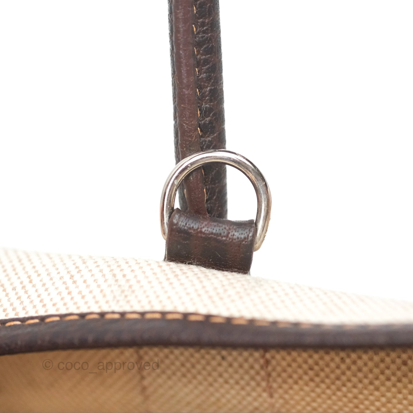 Hermès Garden Party 30 Canvas Brown/ Natural