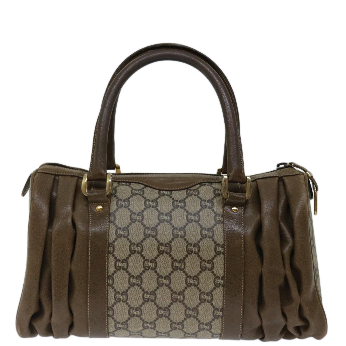 Luxury Gucci Trending 2025 GG PLUS Canvas Hand Bag PVC Beige Brown  70578