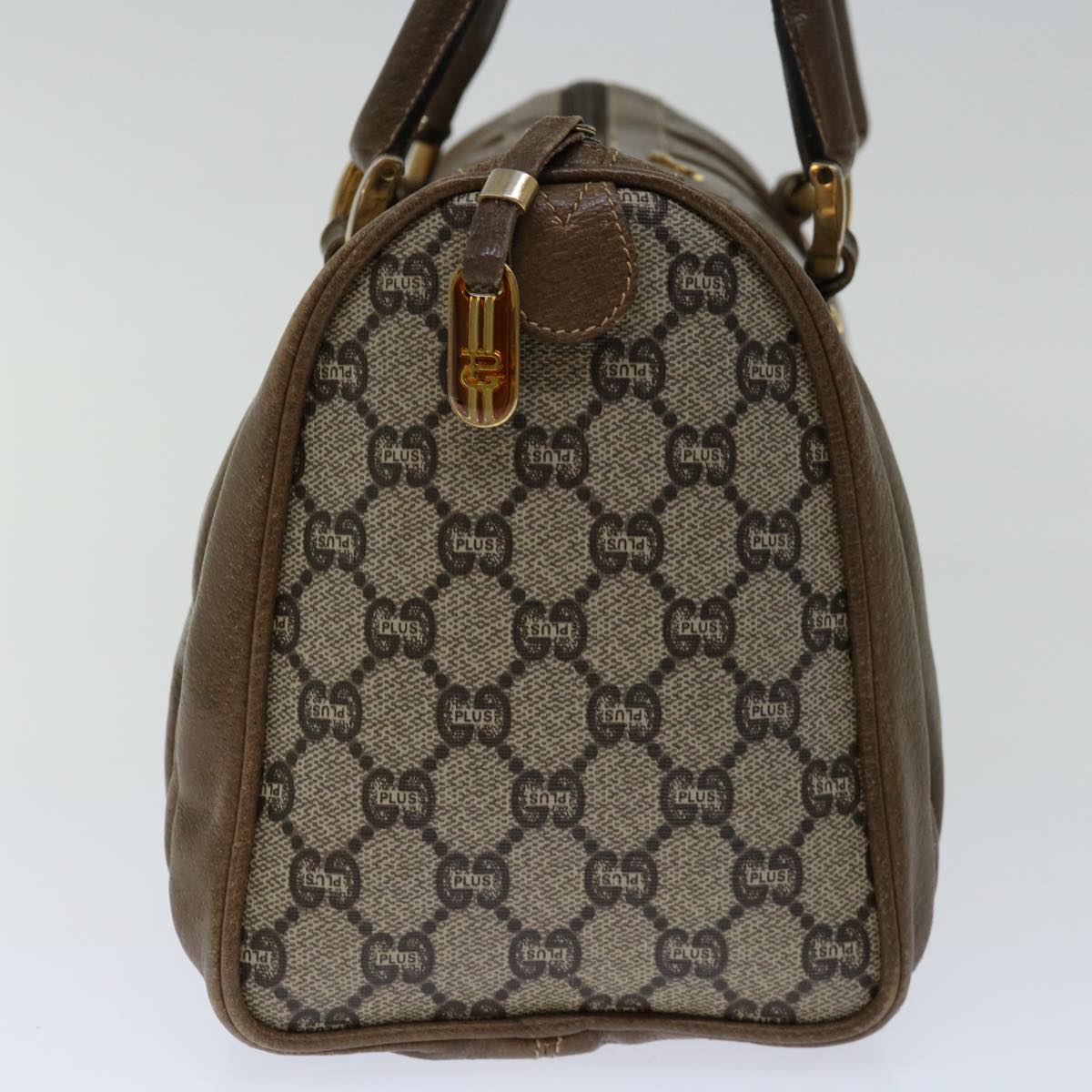 Luxury Gucci Trending 2025 GG PLUS Canvas Hand Bag PVC Beige Brown  70578