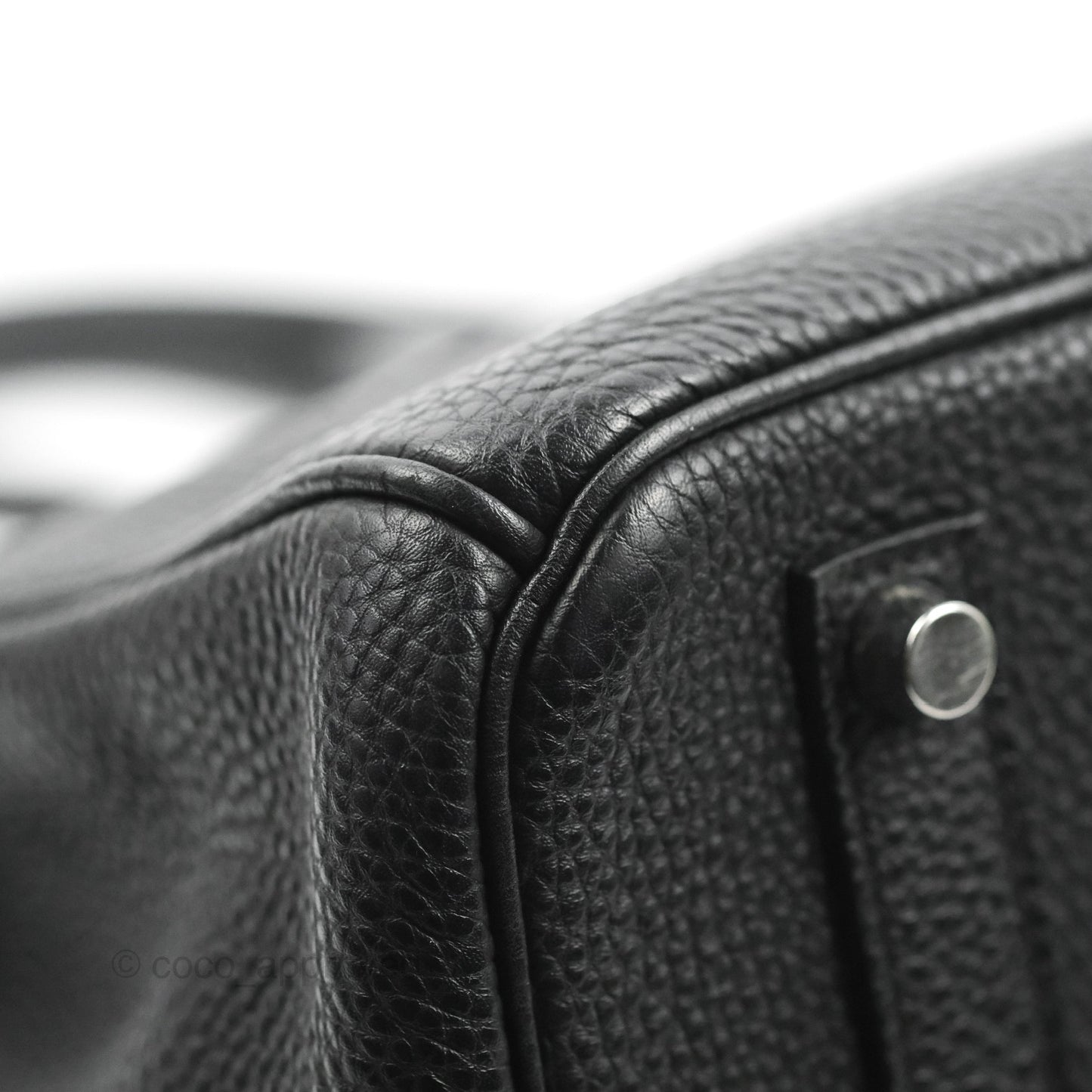 Hermès Birkin 35 Black Togo Palladium Hardware