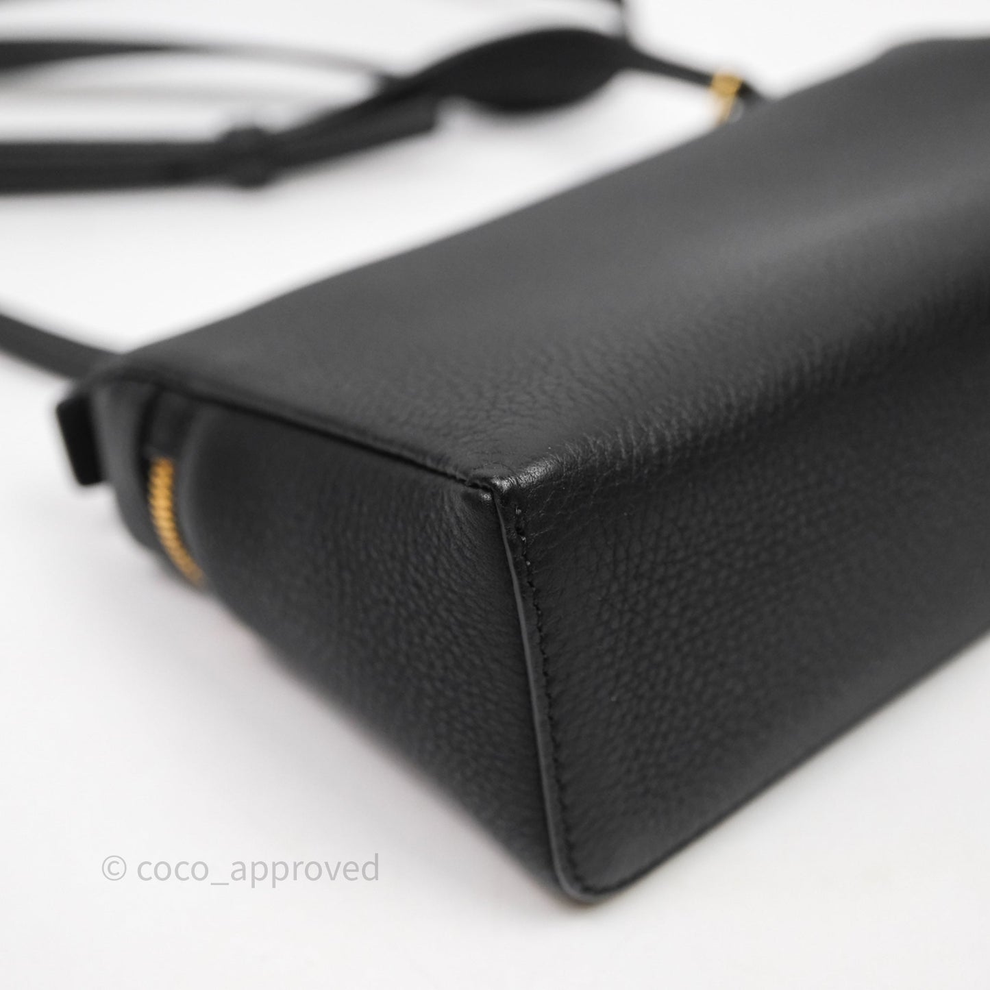 Loro Piana Extra Pocket L19 Black Grained Calfskin
