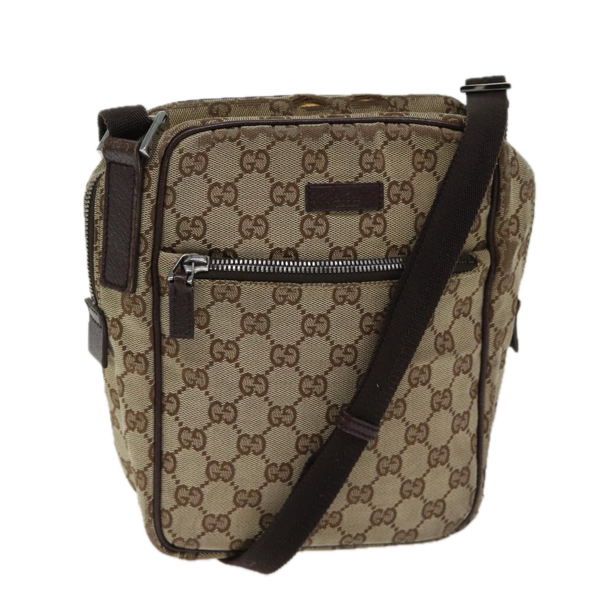 Luxury Gucci Trending 2025 GG Canvas Shoulder Bag Beige  70613