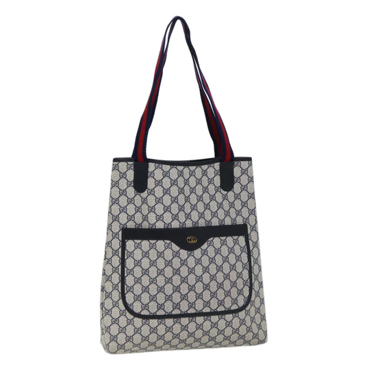 Luxury Gucci Trending 2025 GG Supreme Sherry Line Tote Bag PVC Red Navy 16 002 4487  70619