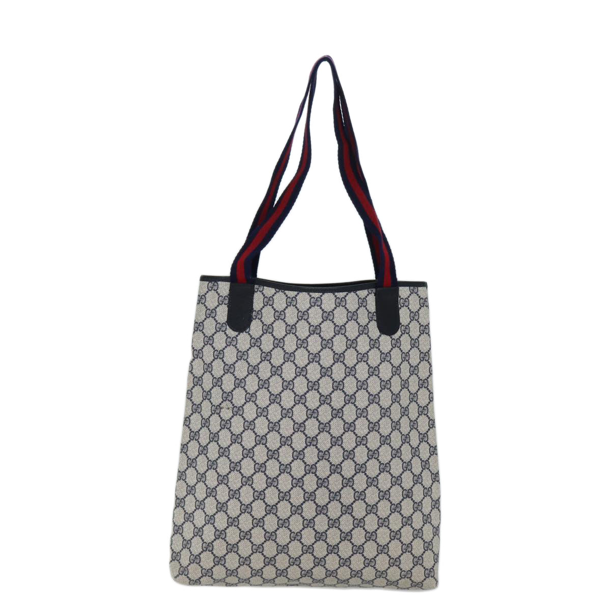 Luxury Gucci Trending 2025 GG Supreme Sherry Line Tote Bag PVC Red Navy 16 002 4487  70619