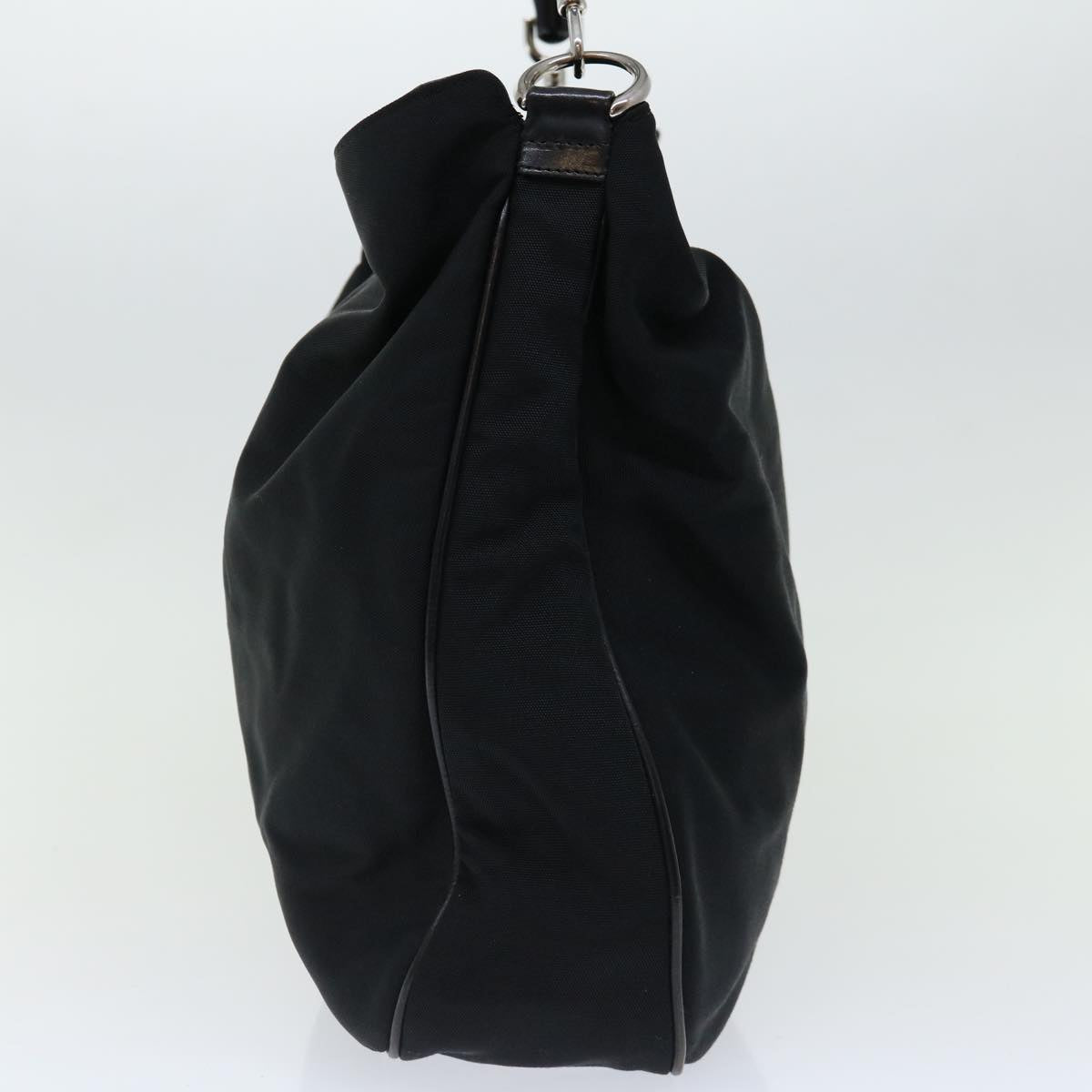 Luxury Gucci Trending 2025 Bamboo Shoulder Bag Nylon 2way Black 001 1577 1781  70627