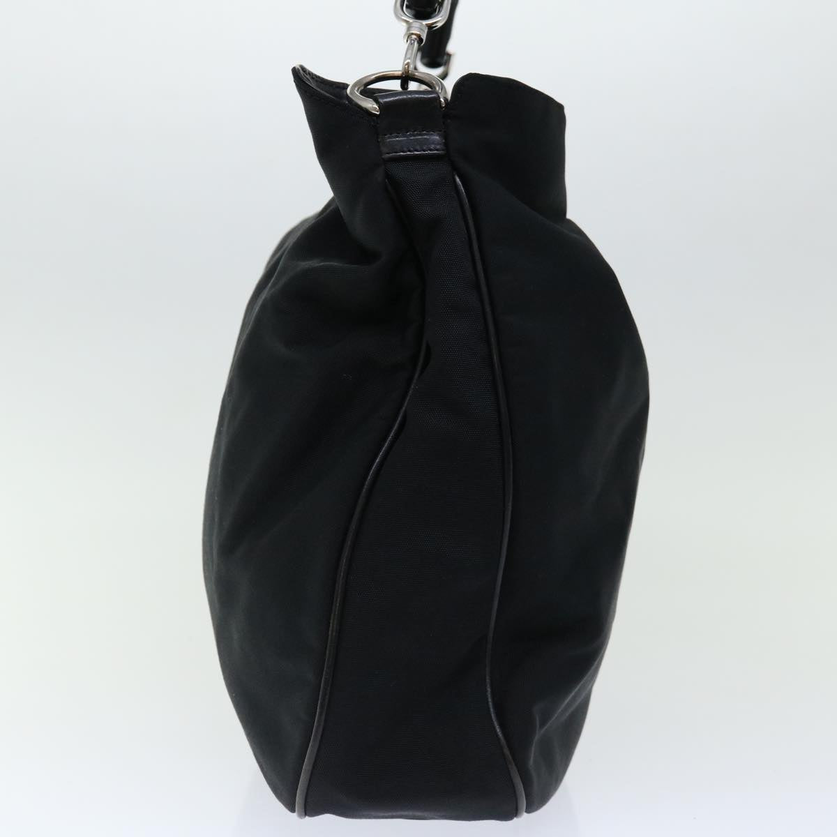 Luxury Gucci Trending 2025 Bamboo Shoulder Bag Nylon 2way Black 001 1577 1781  70627