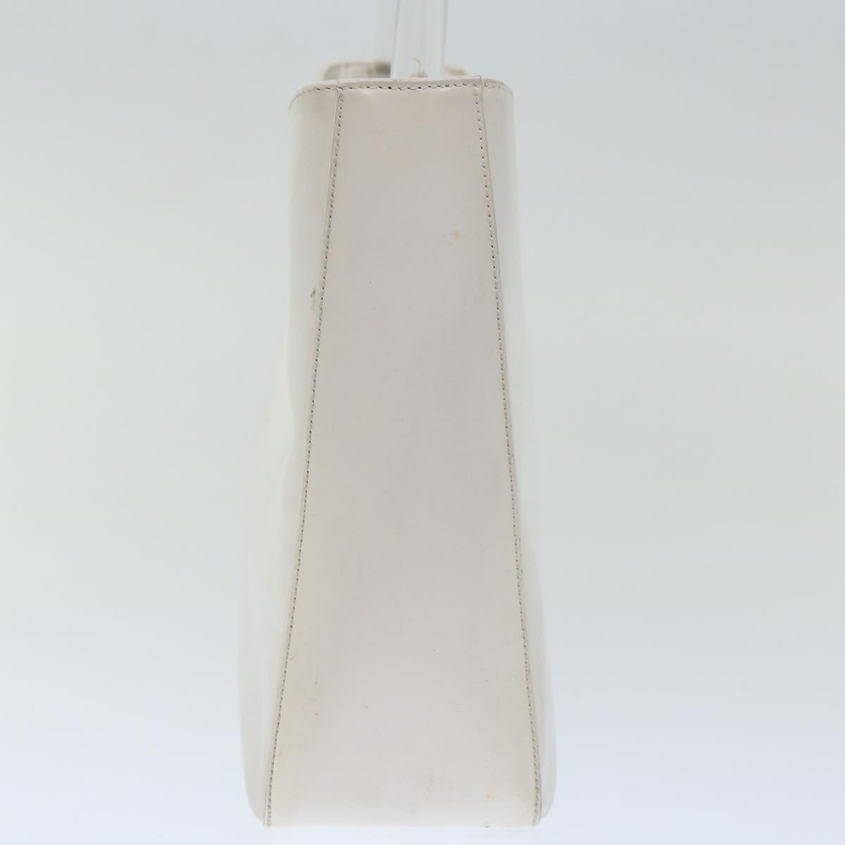Luxury PradaShoulder Bag Patent leather White 70671