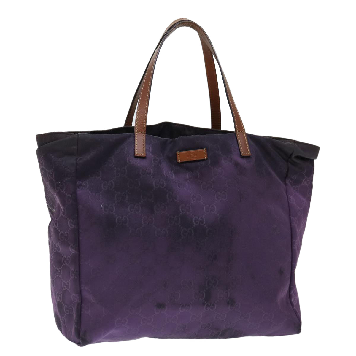 Luxury Gucci Trending 2025 GG Canvas Tote Bag Nylon Purple 282439  70679