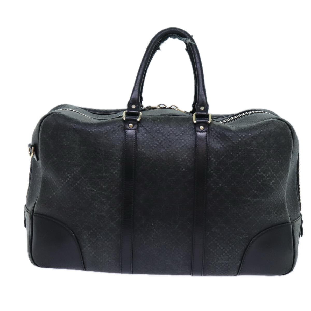 Luxury Gucci Trending 2025 Diamante Boston Bag Canvas Black 353394  70683
