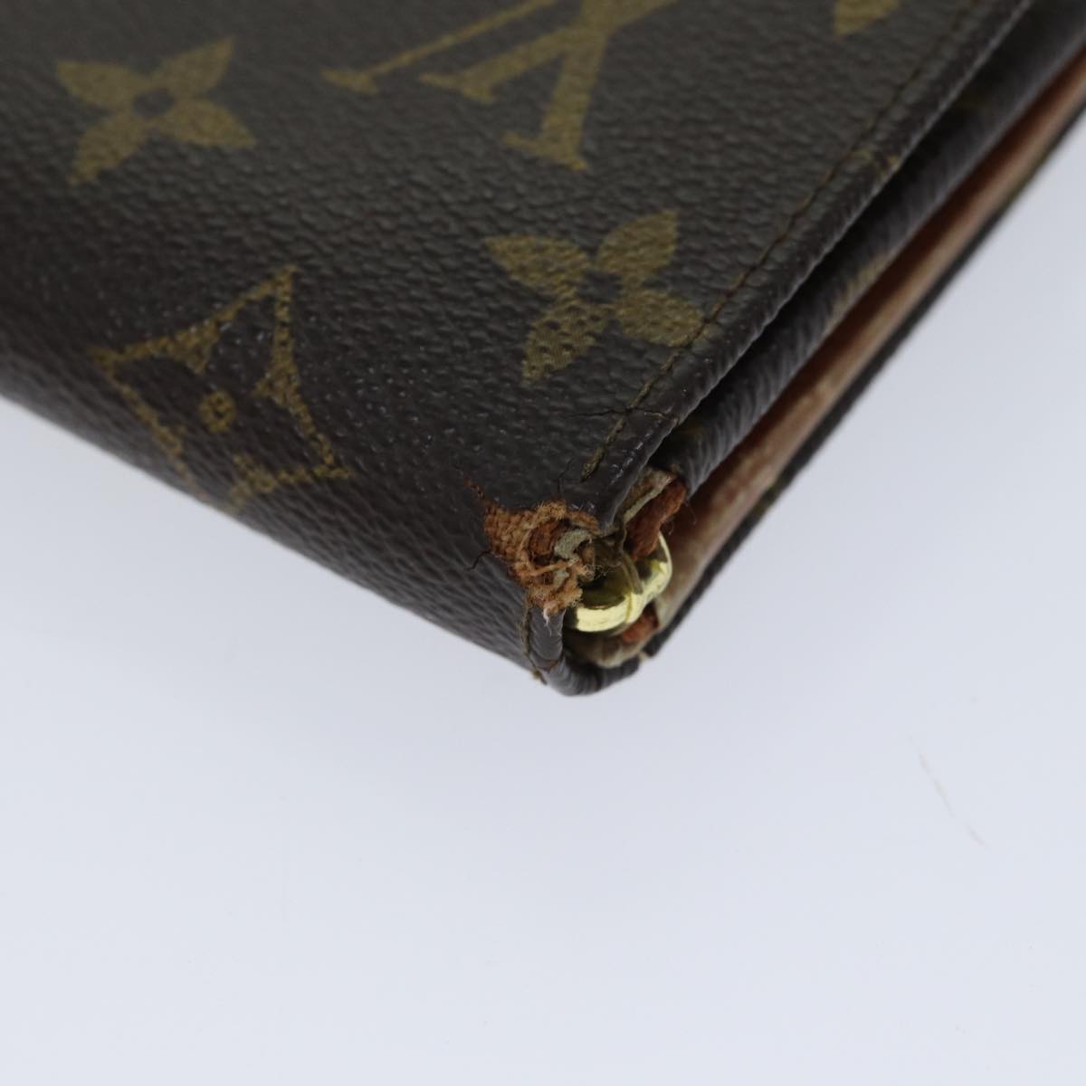 LOUIS VUITTON Monogram Portefeuille Tresol Wallet M61736 LV 70689