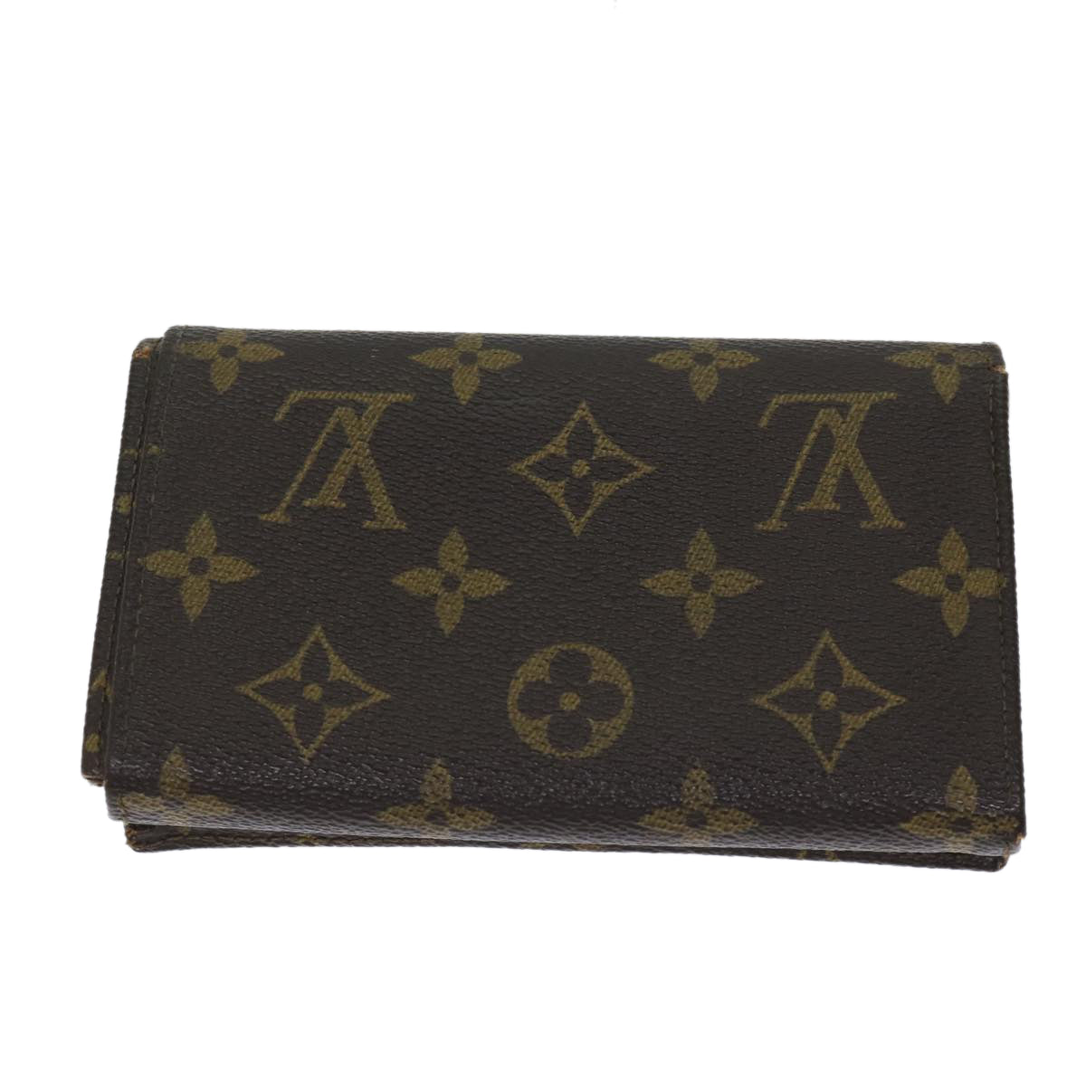 LOUIS VUITTON Monogram Portefeuille Tresol Wallet M61736 LV 70689