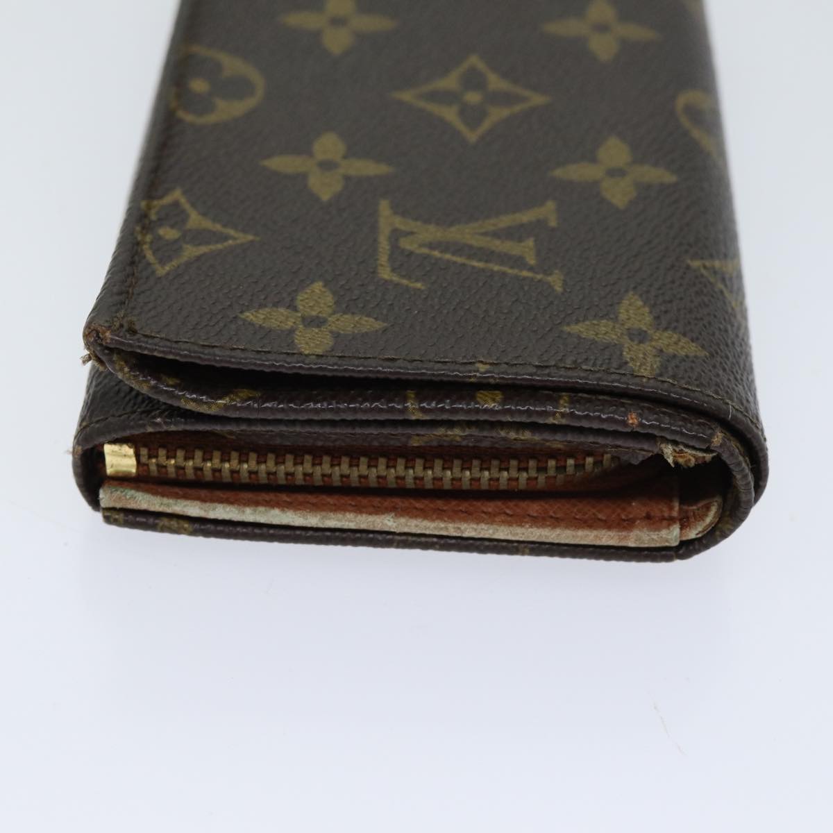 LOUIS VUITTON Monogram Portefeuille Tresol Wallet M61736 LV 70689