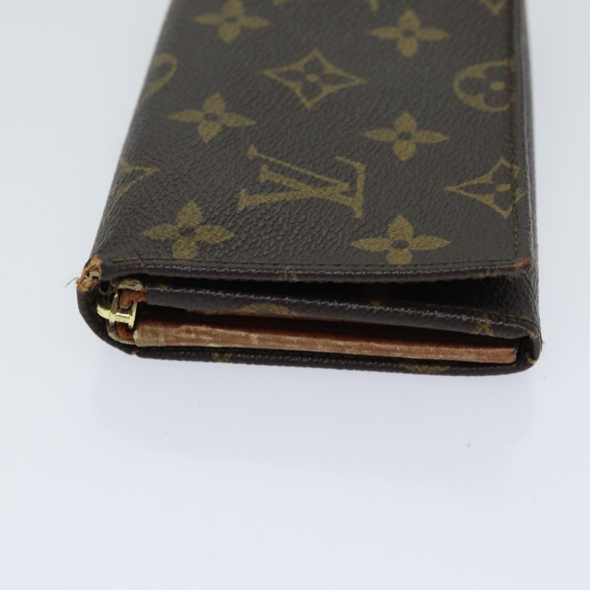 LOUIS VUITTON Monogram Portefeuille Tresol Wallet M61736 LV 70689