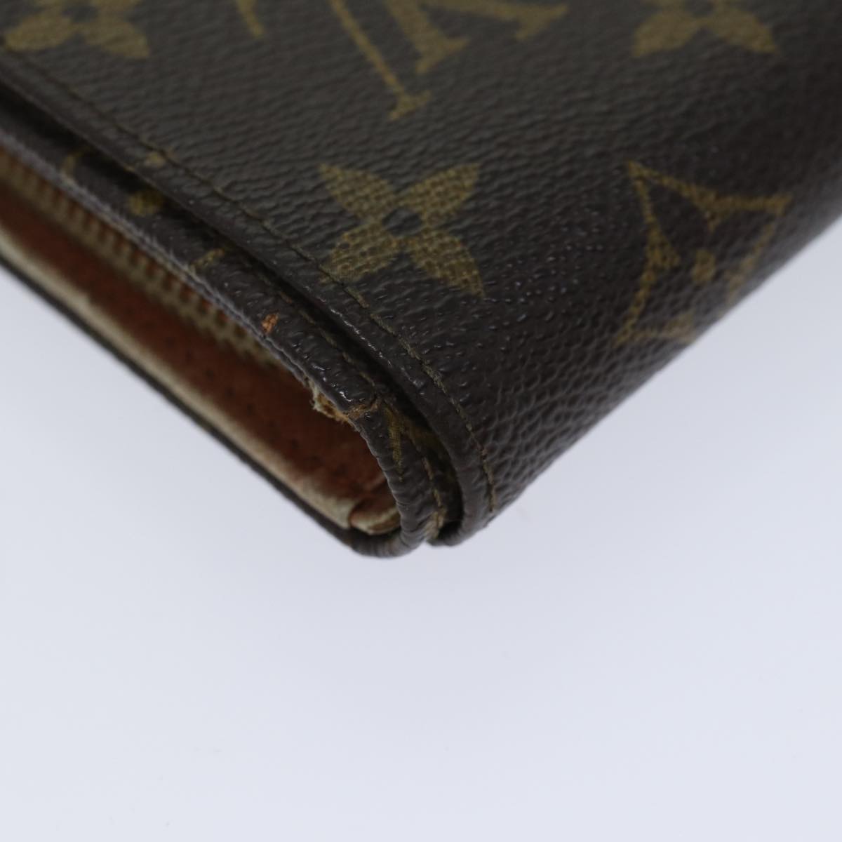LOUIS VUITTON Monogram Portefeuille Tresol Wallet M61736 LV 70689