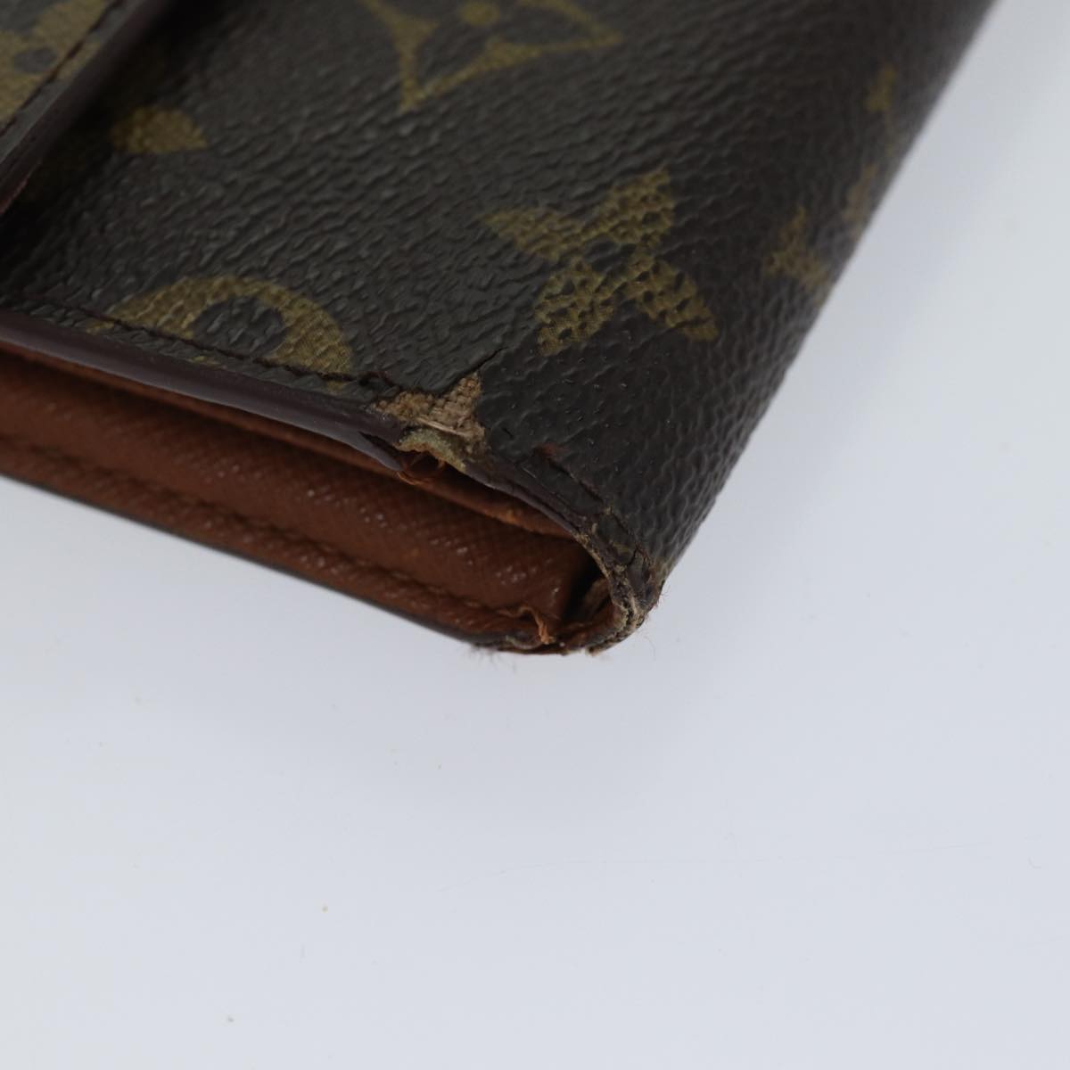 LOUIS VUITTON Monogram Porte Tresor Etui Papie Wallet M61202 LV 70690