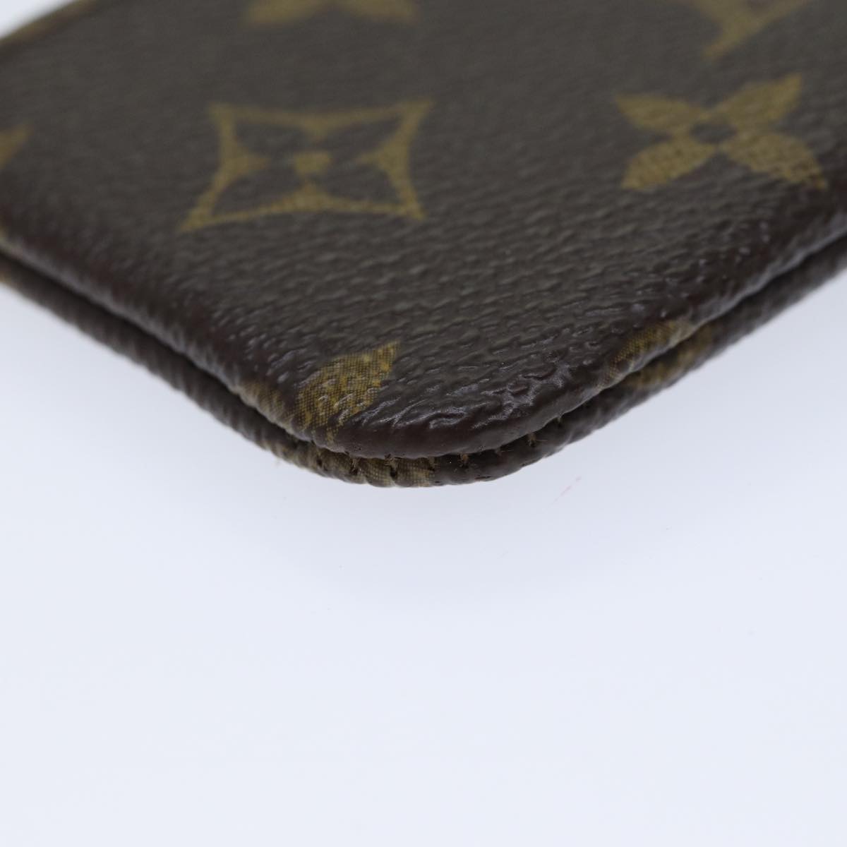 LOUIS VUITTON Monogram Pochette Cles Coin Purse M62650 LV 70693
