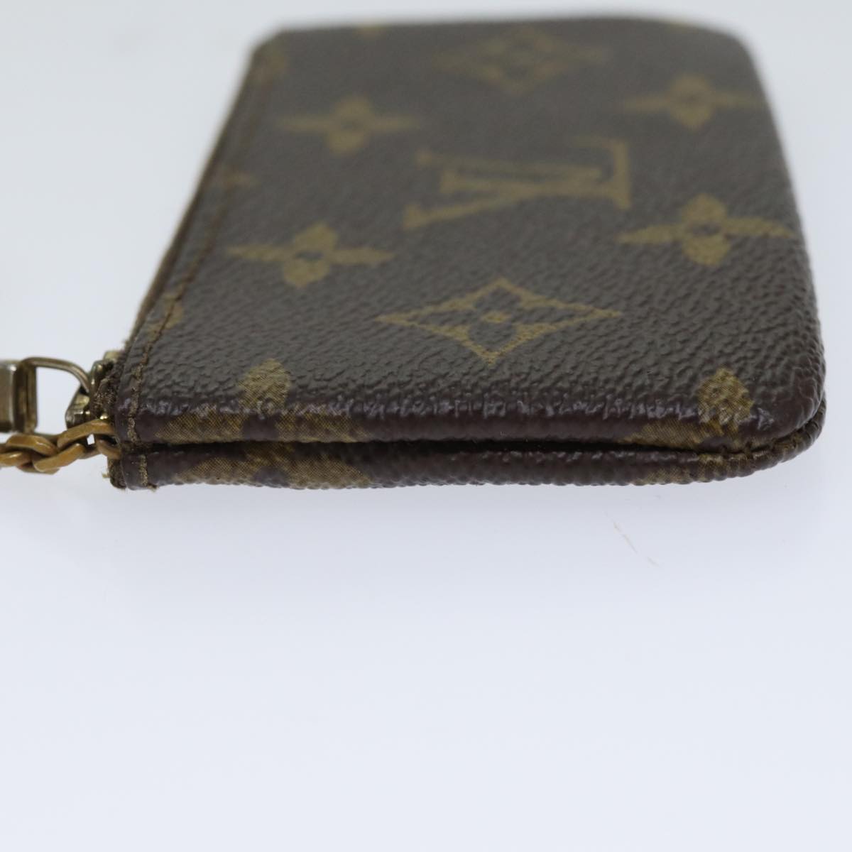 LOUIS VUITTON Monogram Pochette Cles Coin Purse M62650 LV 70693