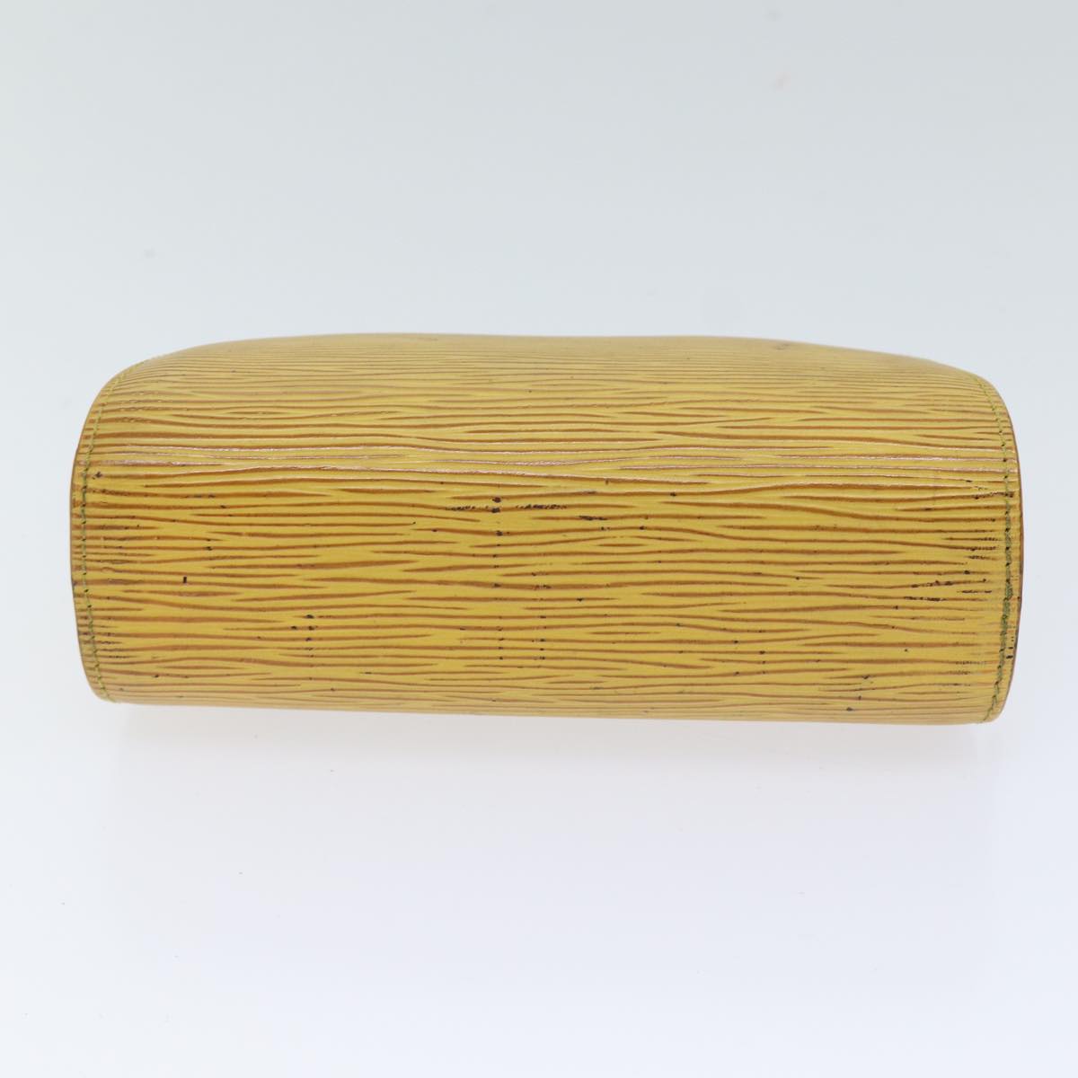 LOUIS VUITTON Epi Dauphine PM Pouch Yellow M48449 LV 70694