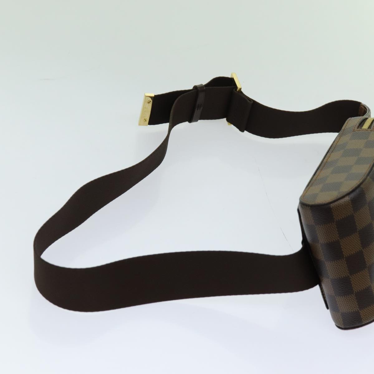 LOUIS VUITTON Damier Ebene Geronimos Shoulder Bag N51994 LV 70750