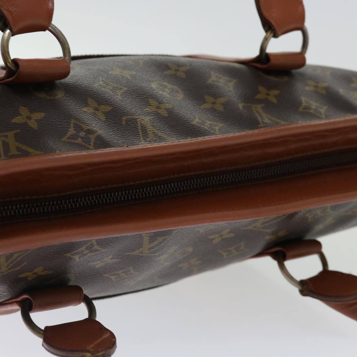 LOUIS VUITTON Monogram Sac Weekend PM Tote Bag M42425 LV 70751