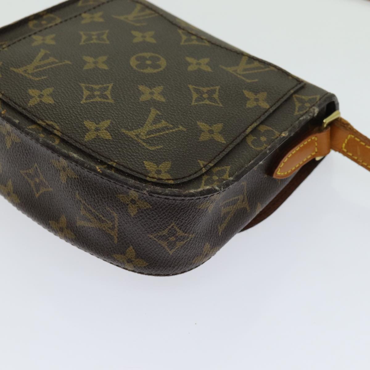 LOUIS VUITTON Monogram Saint Cloud PM Shoulder Bag M51244 LV 70755