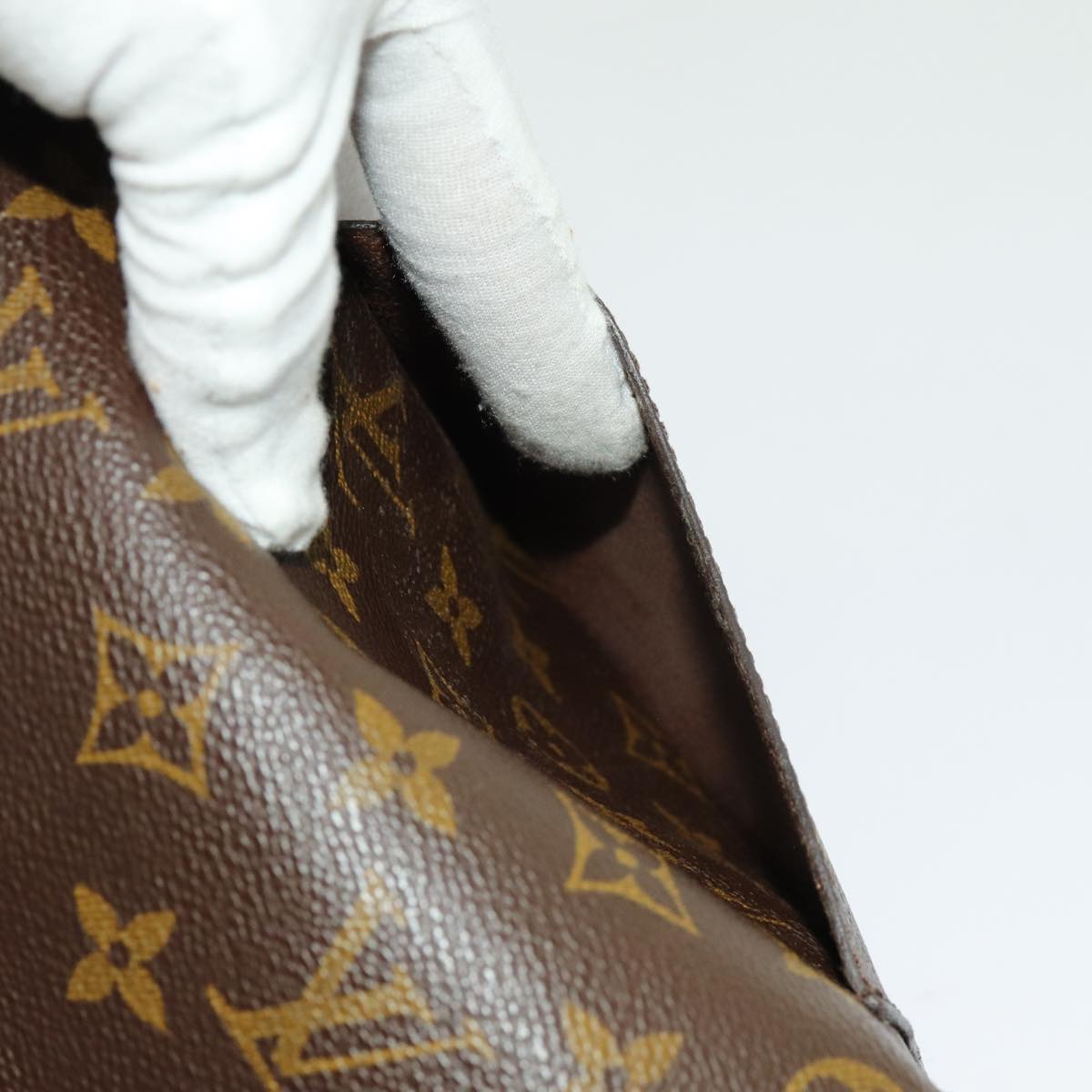 LOUIS VUITTON Monogram Saint Cloud PM Shoulder Bag M51244 LV 70755