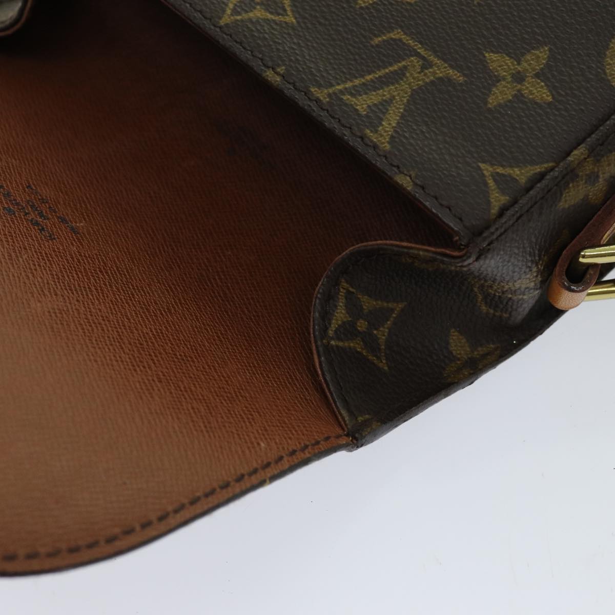 LOUIS VUITTON Monogram Saint Cloud PM Shoulder Bag M51244 LV 70755