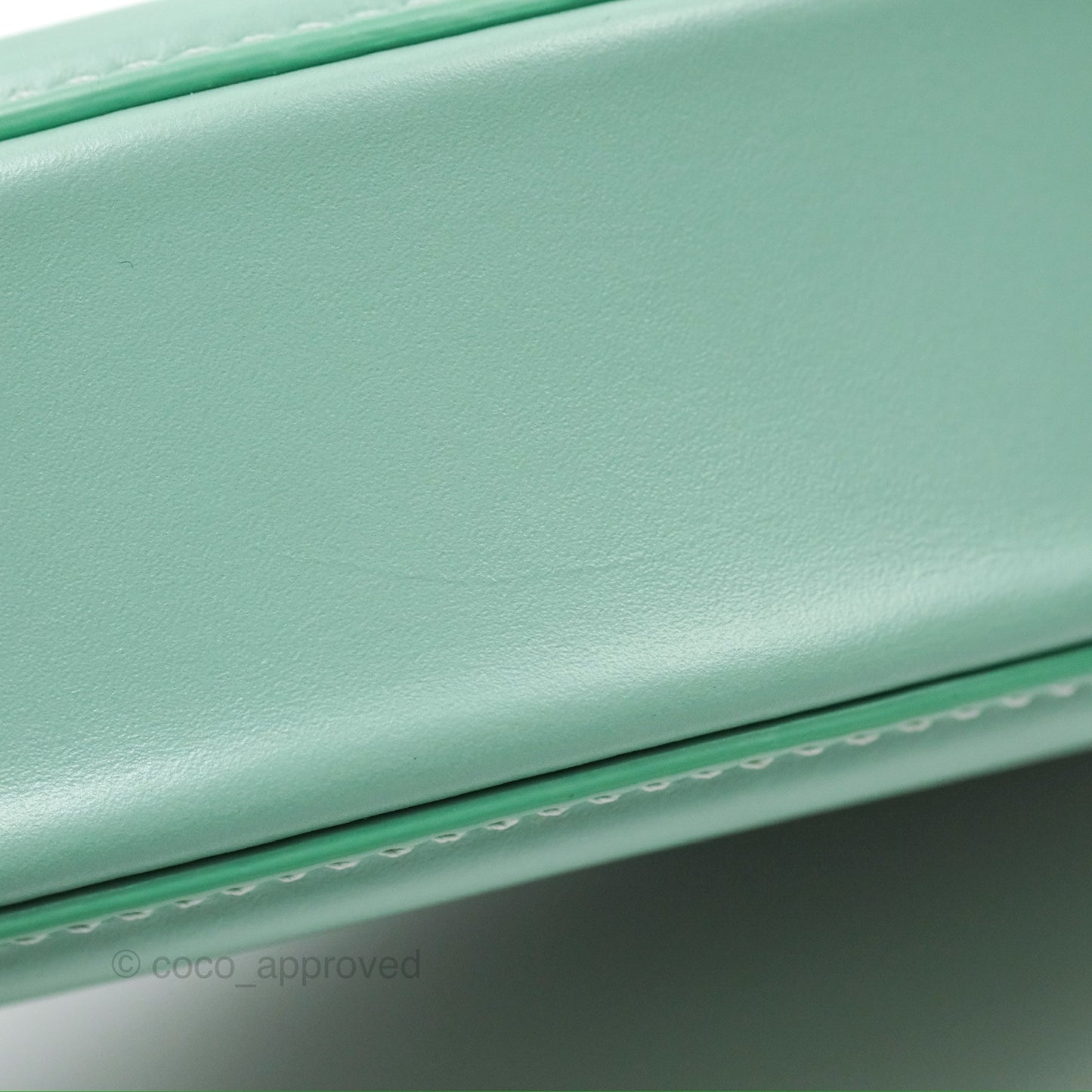 Celine Oval Bag Cuir Triomphe Ice Mint Calfskin