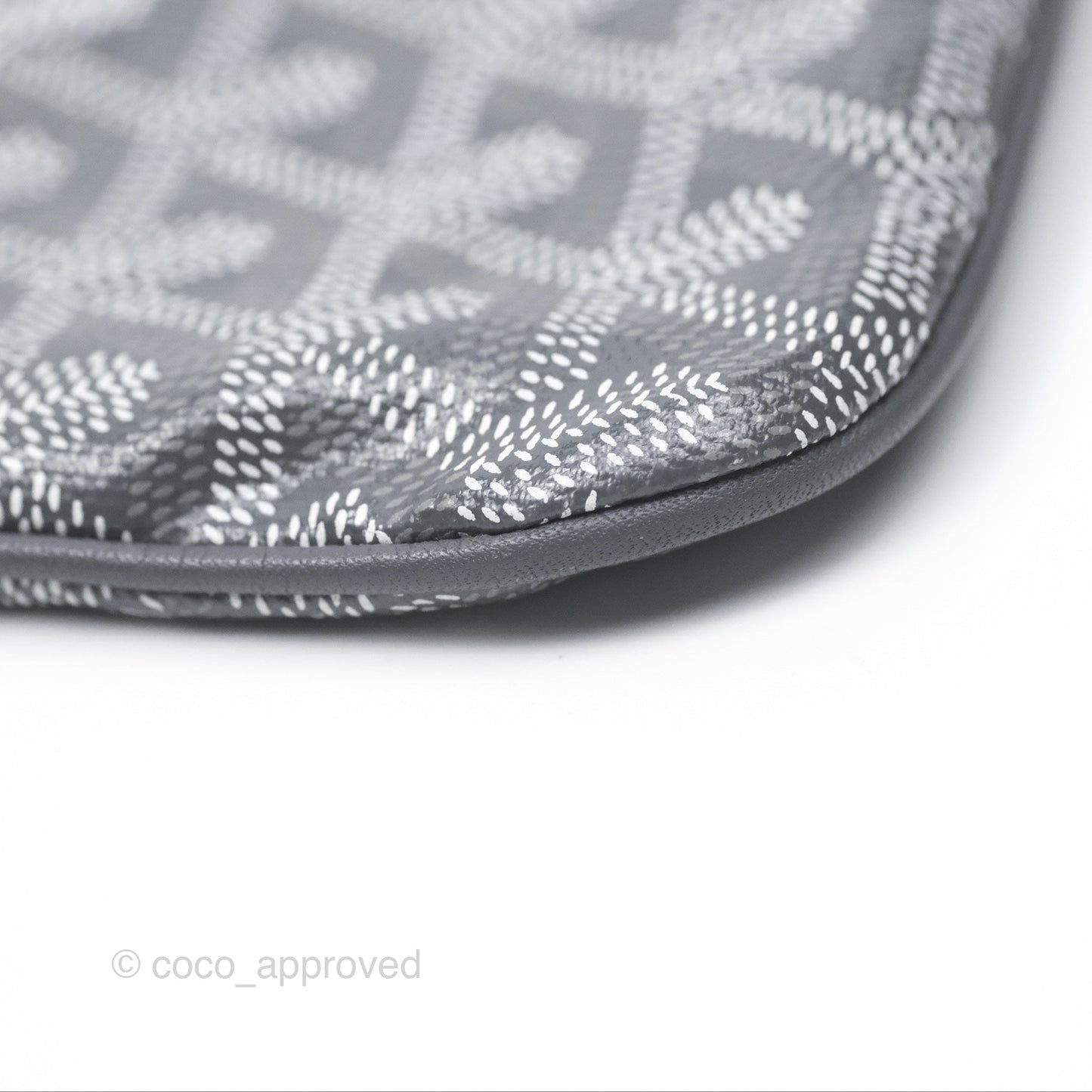 Goyard Sénat Mini Pouch Grey