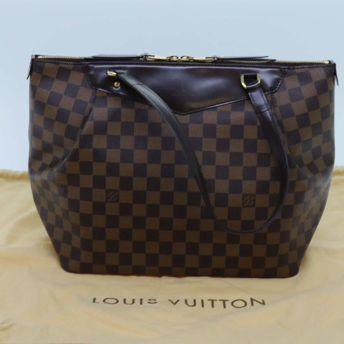 LOUIS VUITTON Damier Ebene Westminster GM Tote Bag N41103 LV 70760A